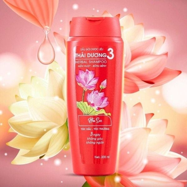Dầu gội dược liệu Thái Dương 3 Hương Hoa